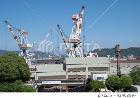 呉の造船所 42403997