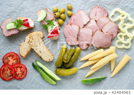Cold appetizer. Cold cuts. Cold appetizer. Cold cuts. 42404063