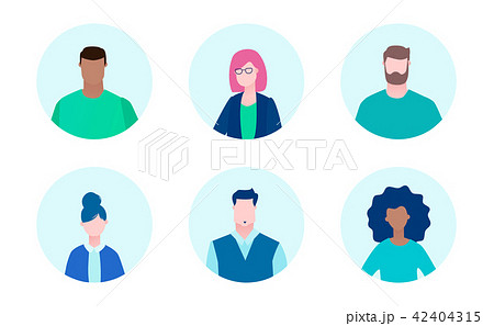 International business team - flat design style illustration 42404315