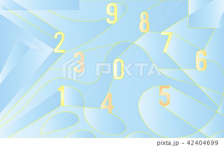 Abstract background with numbers 42404699