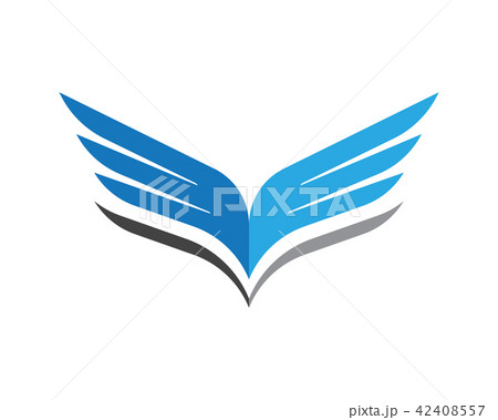 Wing Falcon Logo Template vector Wing Falcon Logo Template vector 42408557