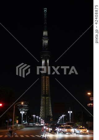 夜のスカイツリー 42408875