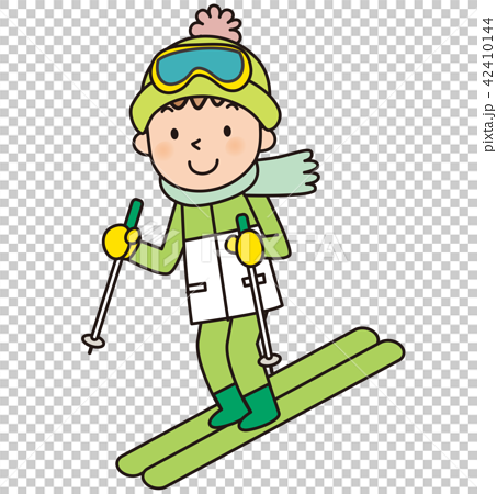 スキー スキー場のイラスト素材 42410144 Pixta