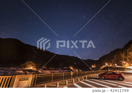 滝沢ダムの星景 滝沢ダムの星景 42411749
