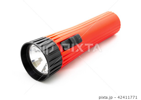 Flashlight Isolated on White Background Flashlight Isolated on White Background 42411771