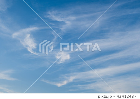 white clouds in summer blue sky 42412437