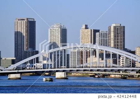 開通前の築地大橋 42412448