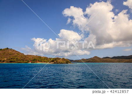 Tropical beach resort in BVI 42412857