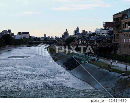 平成30年7月豪雨により河川敷の被害_三条大橋から_2018年7月22日撮影 42414450