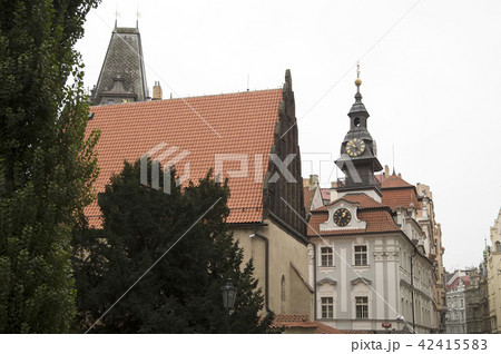 synagogue in Jewish Quarter of Prague  42415583