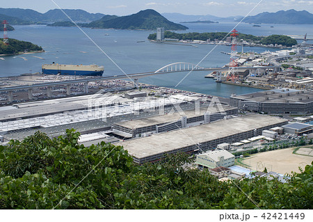 黄金山より広島湾を望む 42421449