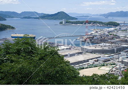 黄金山より広島湾を望む 42421450