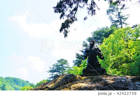 御岳山　天狗岩の天狗様 42422739