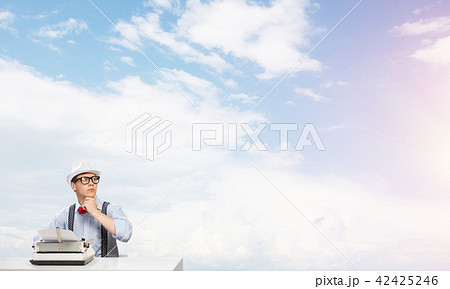 Creative inspiration of young writer. 42425246