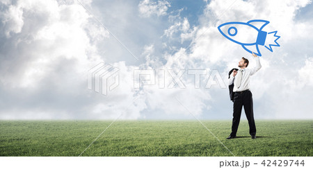 Businessman and foundation of startup projects Businessman and foundation of startup projects 42429744
