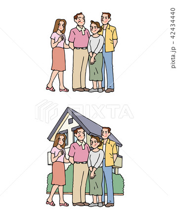 家族と戸だて住宅 家族と戸だて住宅 42434440