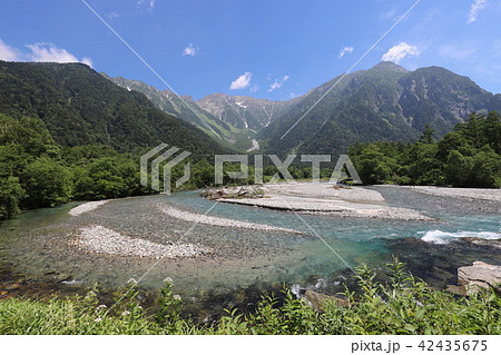 上高地の夏景色 上高地の夏景色 42435675
