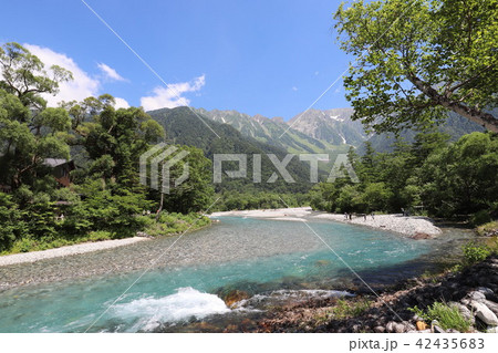 上高地の夏景色 上高地の夏景色 42435683