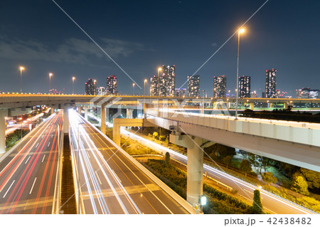 湾岸高速道路の風景 42438482