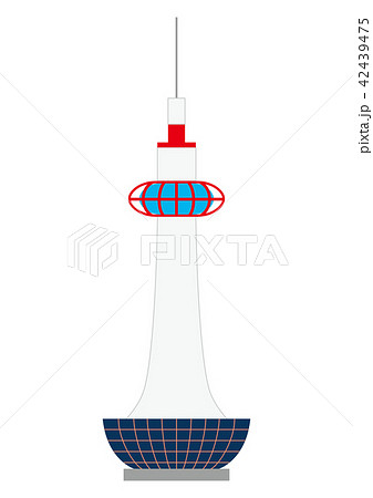 綺麗な京都 タワー イラスト ただのディズニー画像