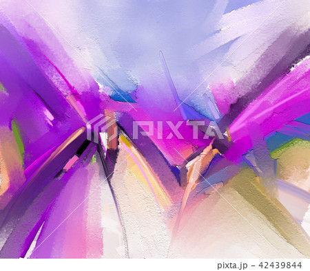 Abstract colorful oil painting on canvas texture Abstract colorful oil painting on canvas texture 42439844