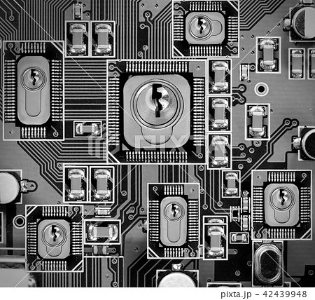 Circuitboard and Chip Concept 42439948