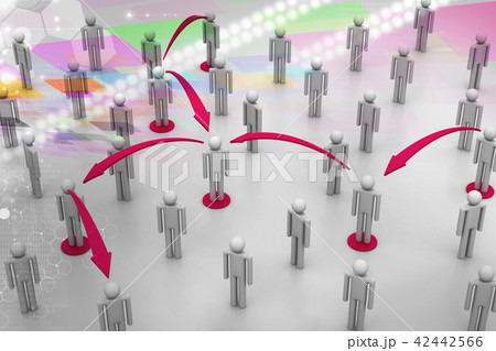 Social network concept 42442566