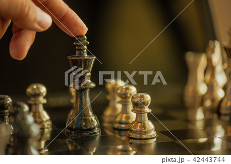 Chess game competition business concept , Chess, L 42443744