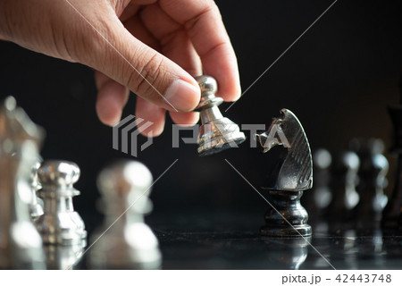 Chess game competition business concept , Chess, L 42443748