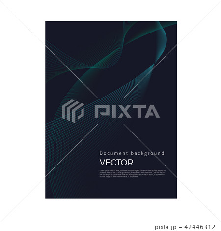 背景 カーブ デザイン 42446312