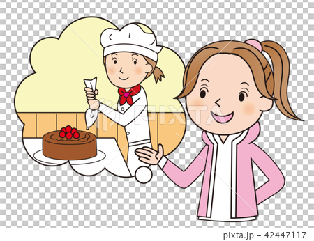 糕點女人 42447117