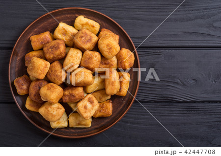 Homemade fried potatoes gnocchi Homemade fried potatoes gnocchi 42447708