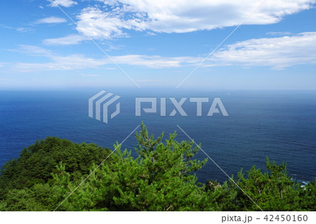 初夏の北山崎 空と海と船 初夏の北山崎 空と海と船 42450160