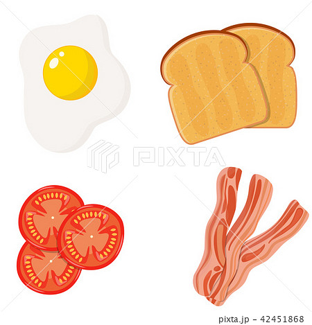 Full english breakfast 4 main ingredients 42451868