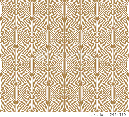 Seamless pattern based on Japanese ornament Kumiko 42454530