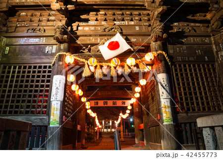 千葉寺 正月ライトアップ (千葉県千葉市中央区) 2018年1月 千葉寺 正月ライトアップ (千葉県千葉市中央区) 2018年1月 42455773