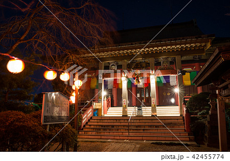 千葉寺 正月ライトアップ (千葉県千葉市中央区) 2018年1月 千葉寺 正月ライトアップ (千葉県千葉市中央区) 2018年1月 42455774