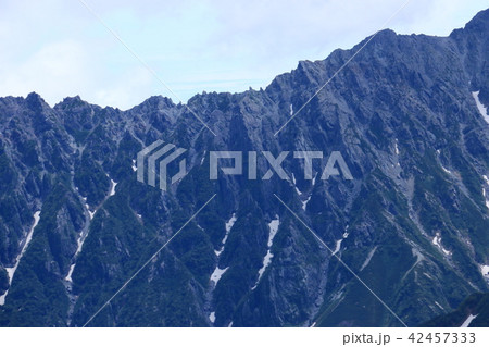 北アルプス三俣蓮華岳山頂からの景色 槍ヶ岳 北鎌尾根 北アルプス三俣蓮華岳山頂からの景色 槍ヶ岳 北鎌尾根 42457333