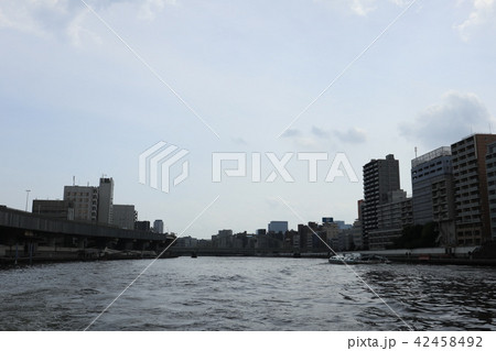 東京　隅田川　風景 42458492
