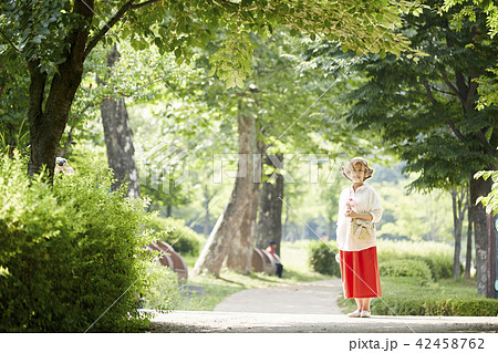 公園 高齢者 老人 42458762