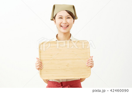 女性　店員 42460090