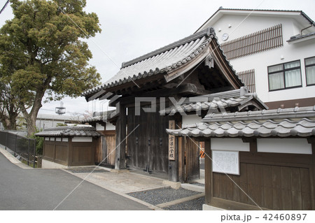 宮津城跡 現存する太鼓門 宮津城跡 現存する太鼓門 42460897