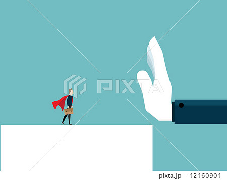 businessman refuse by bighand businessman refuse by bighand 42460904