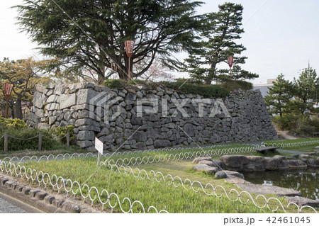 田辺城 本丸石垣 田辺城 本丸石垣 42461045