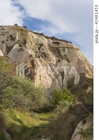 トルコ　カッパドキア　ローズバレー　トレッキングコースからの風景 42461453