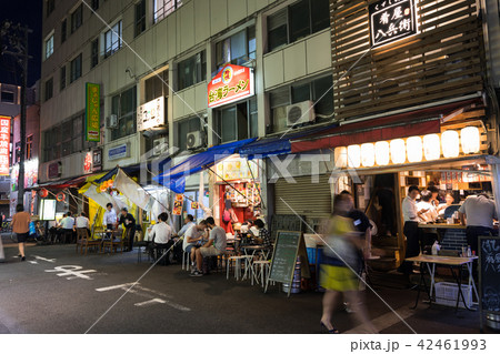 名古屋市中村区　椿町　路地　飲屋街　椿ビル　串屋　仲吉 台湾ラーメン 肴屋八兵衛 42461993