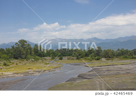 Mountain landscape from the Azerbaijani Oguz 42465469