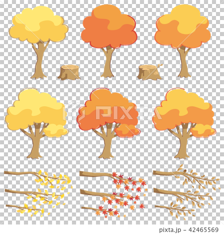 Fall tree material Fall tree material 42465569