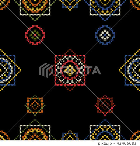 Design cross stitch for greeting card. 42466683