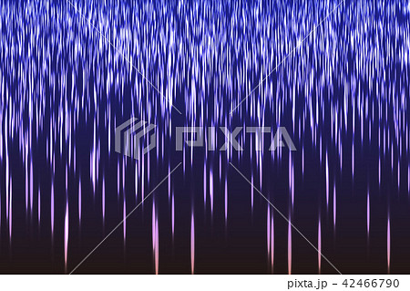 背景素材 キラキラ 流星群 光 レーザービーム ナイアガラ花火 雨 流れ星 無料 川の流れ フリー のイラスト素材